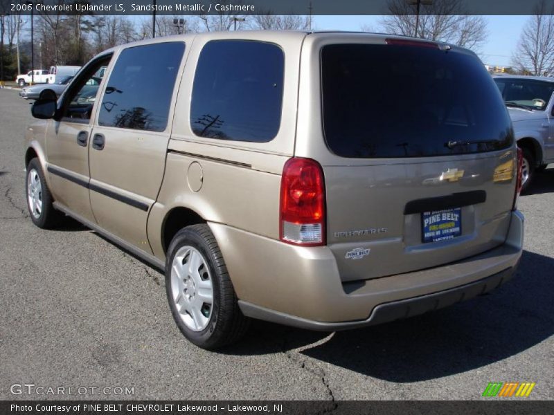 Sandstone Metallic / Cashmere 2006 Chevrolet Uplander LS