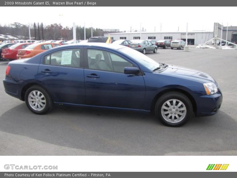 Maizen Blue Pearl / Beige 2009 Mitsubishi Galant ES