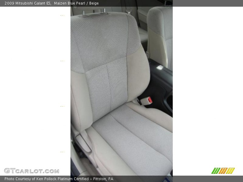 Maizen Blue Pearl / Beige 2009 Mitsubishi Galant ES