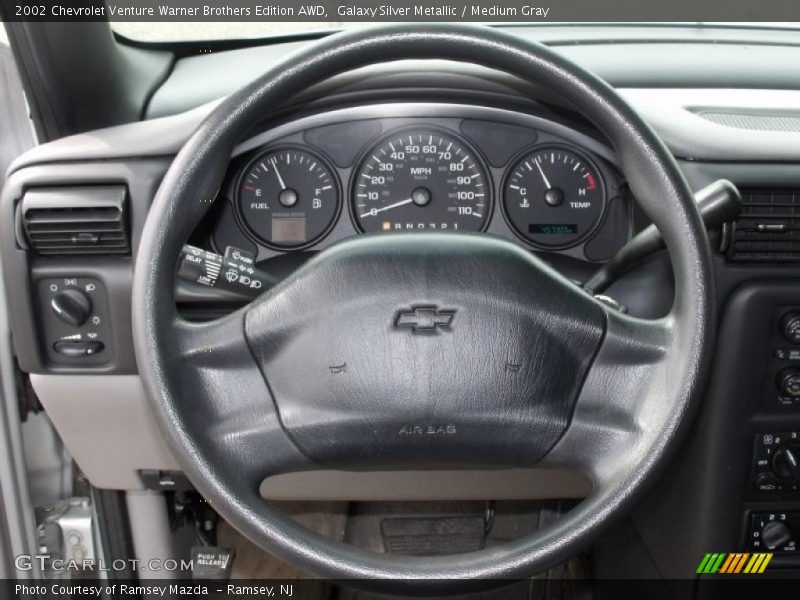 Galaxy Silver Metallic / Medium Gray 2002 Chevrolet Venture Warner Brothers Edition AWD