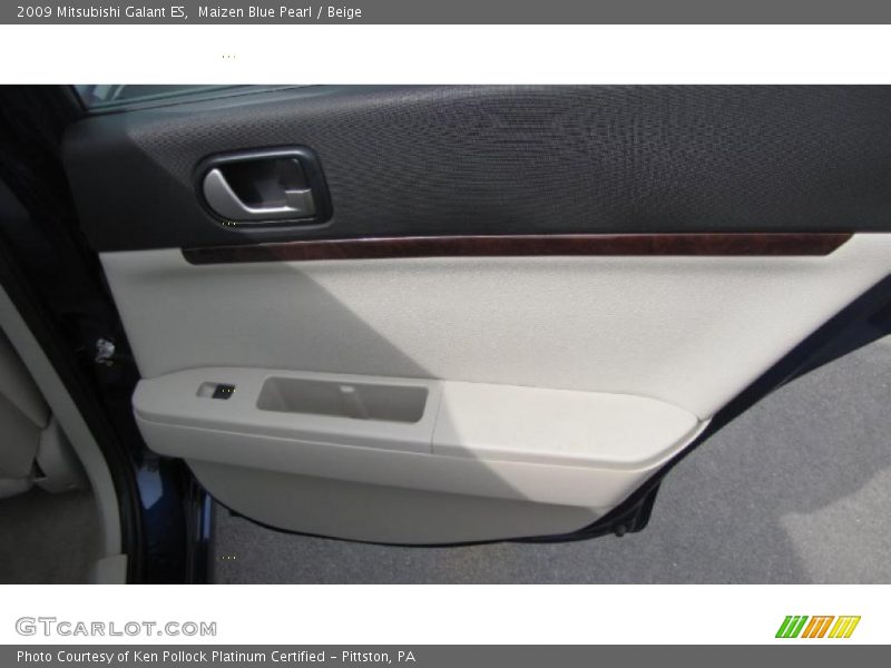 Maizen Blue Pearl / Beige 2009 Mitsubishi Galant ES