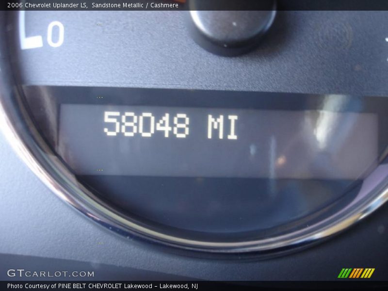 Sandstone Metallic / Cashmere 2006 Chevrolet Uplander LS