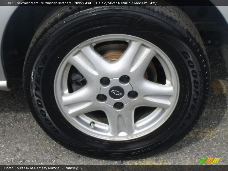Galaxy Silver Metallic / Medium Gray 2002 Chevrolet Venture Warner Brothers Edition AWD