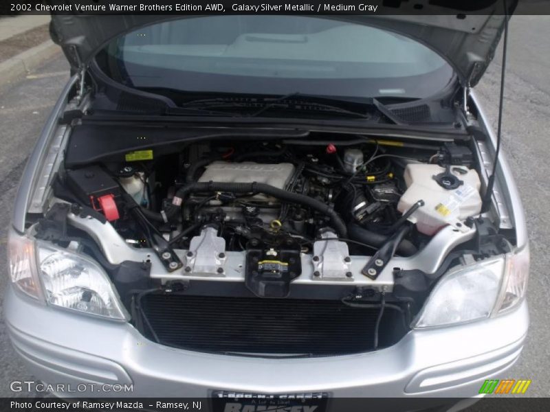 Galaxy Silver Metallic / Medium Gray 2002 Chevrolet Venture Warner Brothers Edition AWD