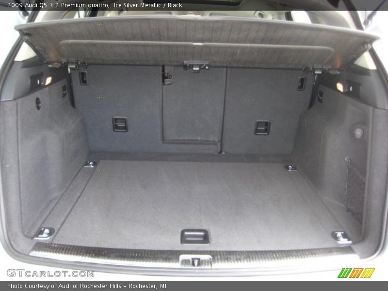 Ice Silver Metallic / Black 2009 Audi Q5 3.2 Premium quattro