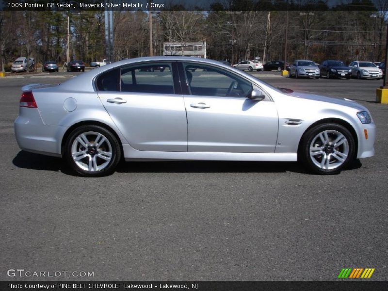 Maverick Silver Metallic / Onyx 2009 Pontiac G8 Sedan