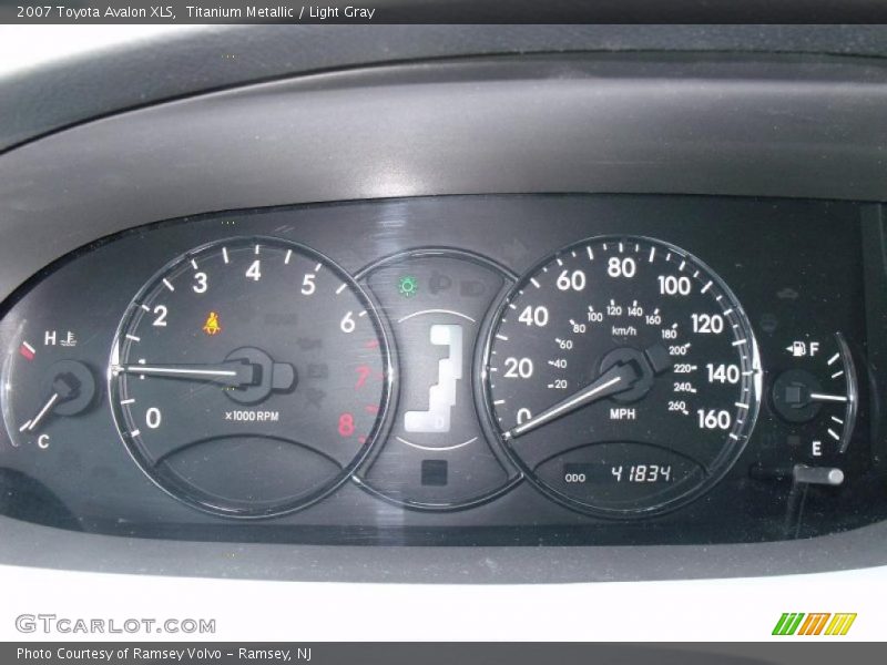 Titanium Metallic / Light Gray 2007 Toyota Avalon XLS