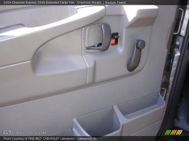 Graystone Metallic / Medium Pewter 2009 Chevrolet Express 2500 Extended Cargo Van