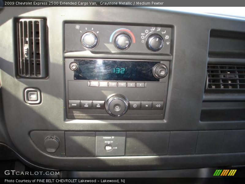 Graystone Metallic / Medium Pewter 2009 Chevrolet Express 2500 Extended Cargo Van