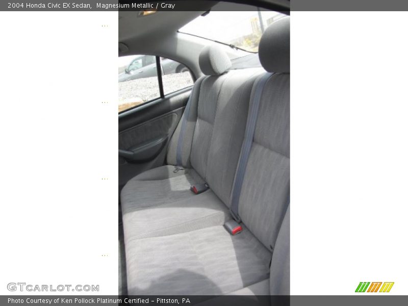Magnesium Metallic / Gray 2004 Honda Civic EX Sedan