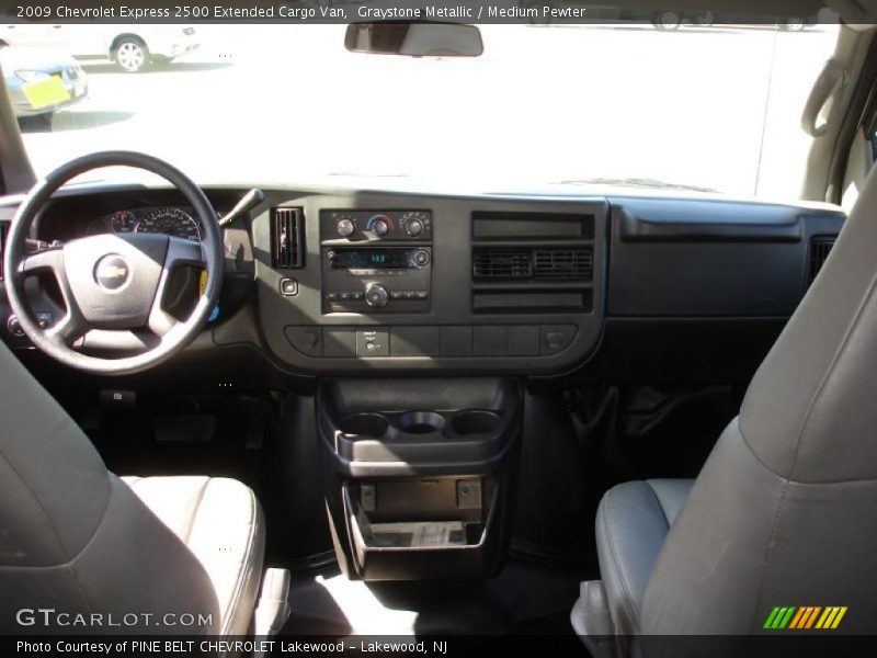 Graystone Metallic / Medium Pewter 2009 Chevrolet Express 2500 Extended Cargo Van
