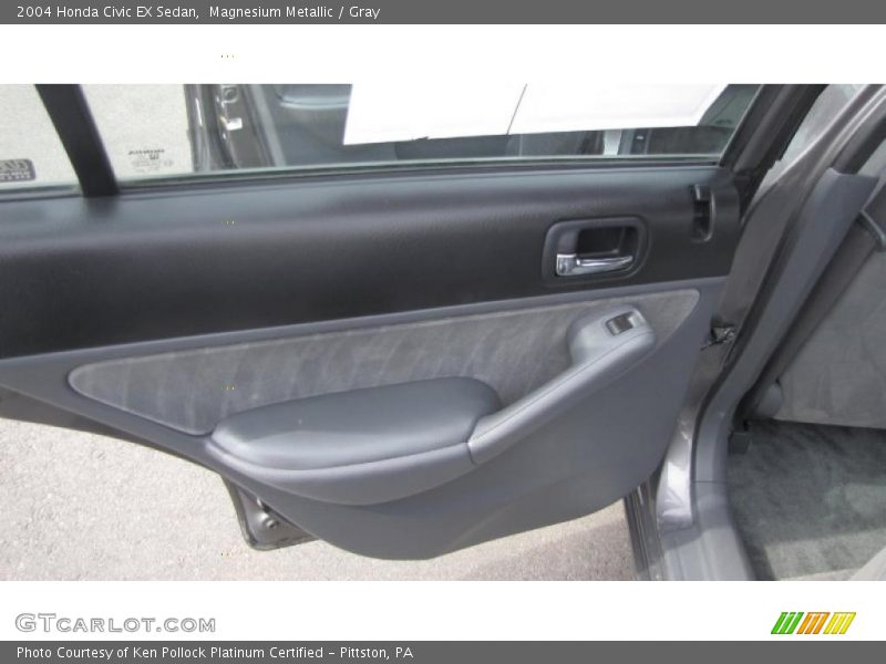 Magnesium Metallic / Gray 2004 Honda Civic EX Sedan