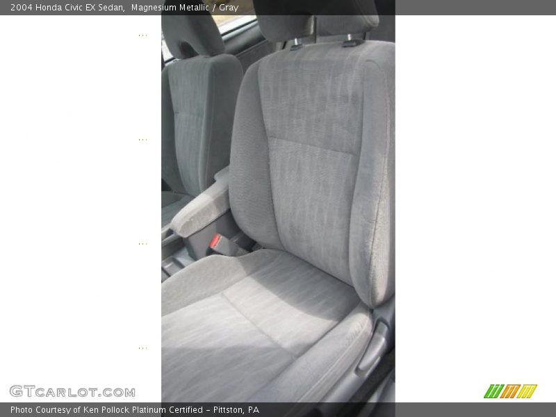 Magnesium Metallic / Gray 2004 Honda Civic EX Sedan