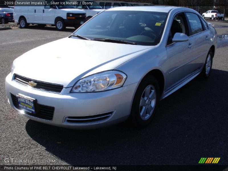 Silver Ice Metallic / Ebony 2009 Chevrolet Impala LT