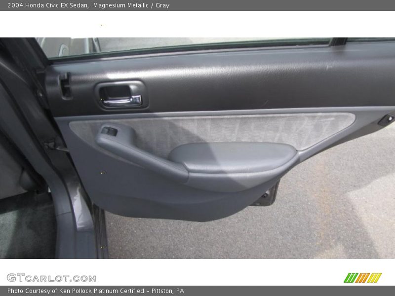 Magnesium Metallic / Gray 2004 Honda Civic EX Sedan