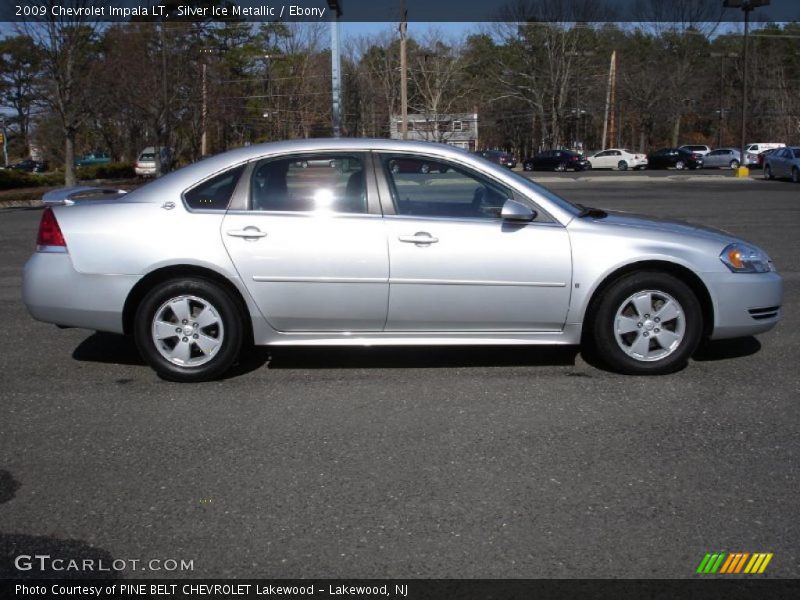 Silver Ice Metallic / Ebony 2009 Chevrolet Impala LT