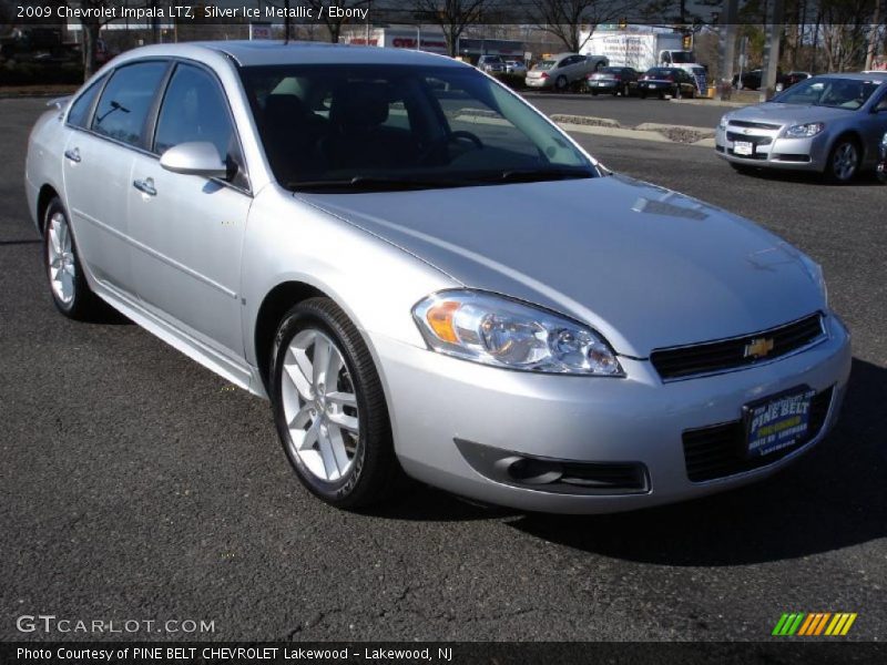 Silver Ice Metallic / Ebony 2009 Chevrolet Impala LTZ