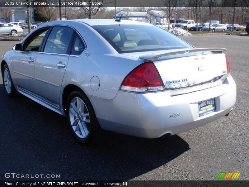 Silver Ice Metallic / Ebony 2009 Chevrolet Impala LTZ
