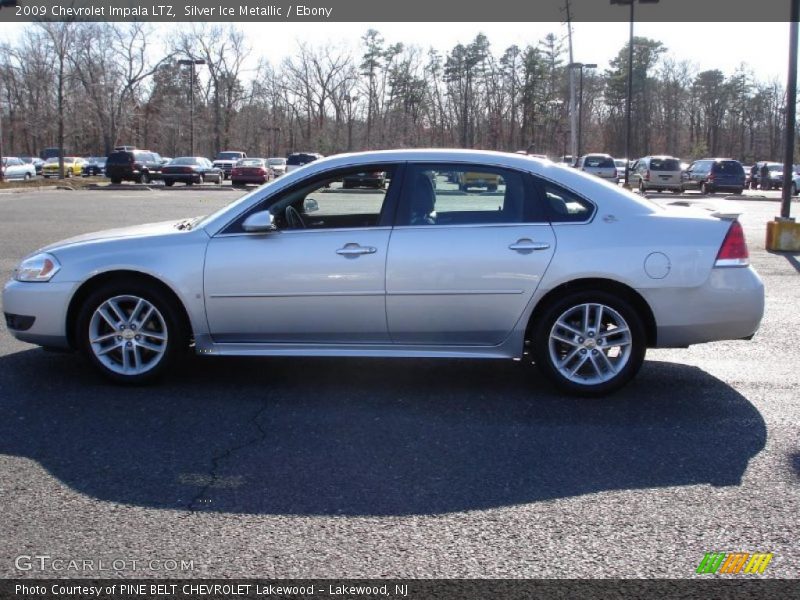 Silver Ice Metallic / Ebony 2009 Chevrolet Impala LTZ