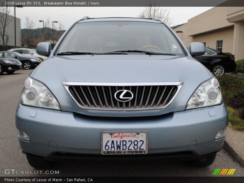 Breakwater Blue Metallic / Ivory 2008 Lexus RX 350