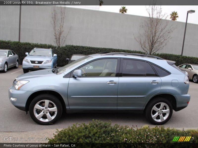 Breakwater Blue Metallic / Ivory 2008 Lexus RX 350