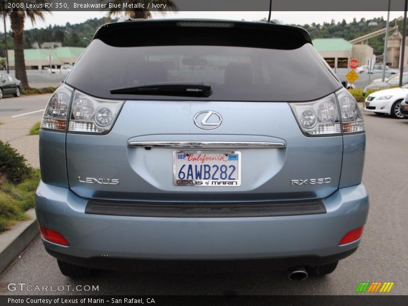 Breakwater Blue Metallic / Ivory 2008 Lexus RX 350