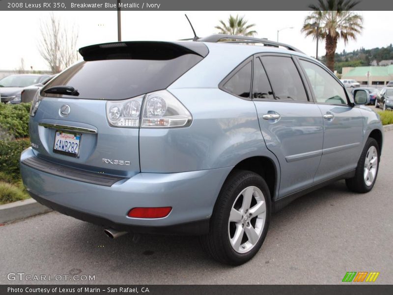 Breakwater Blue Metallic / Ivory 2008 Lexus RX 350