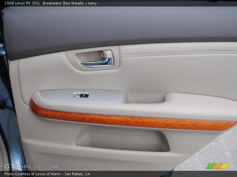 Breakwater Blue Metallic / Ivory 2008 Lexus RX 350
