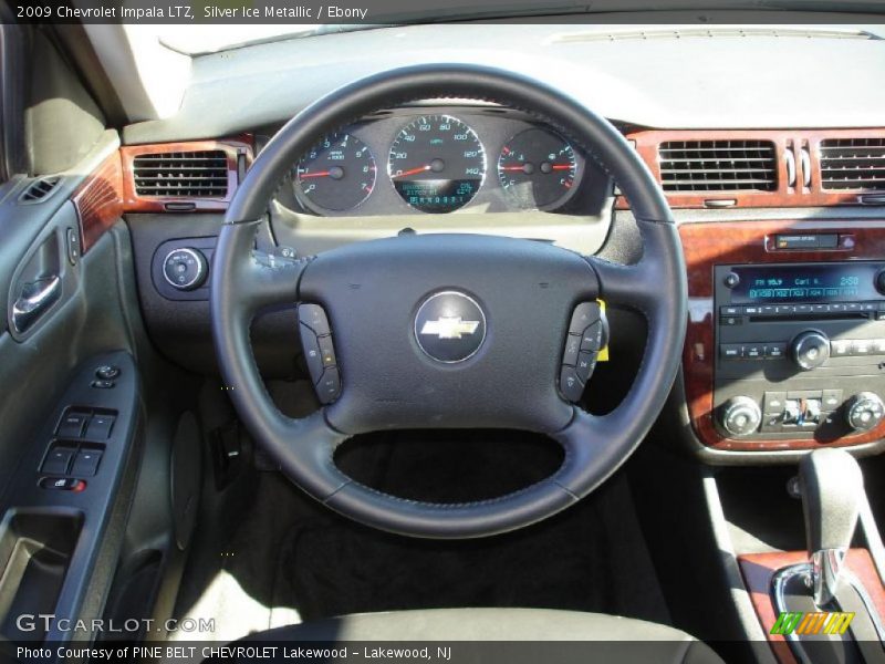 Silver Ice Metallic / Ebony 2009 Chevrolet Impala LTZ