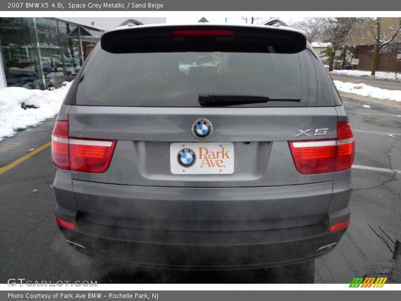 Space Grey Metallic / Sand Beige 2007 BMW X5 4.8i