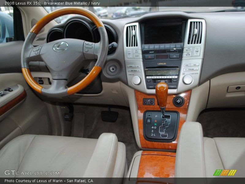 Breakwater Blue Metallic / Ivory 2008 Lexus RX 350