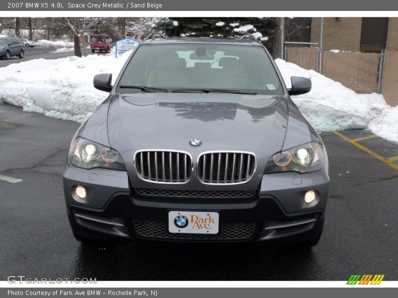 Space Grey Metallic / Sand Beige 2007 BMW X5 4.8i