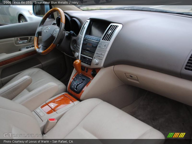 Breakwater Blue Metallic / Ivory 2008 Lexus RX 350