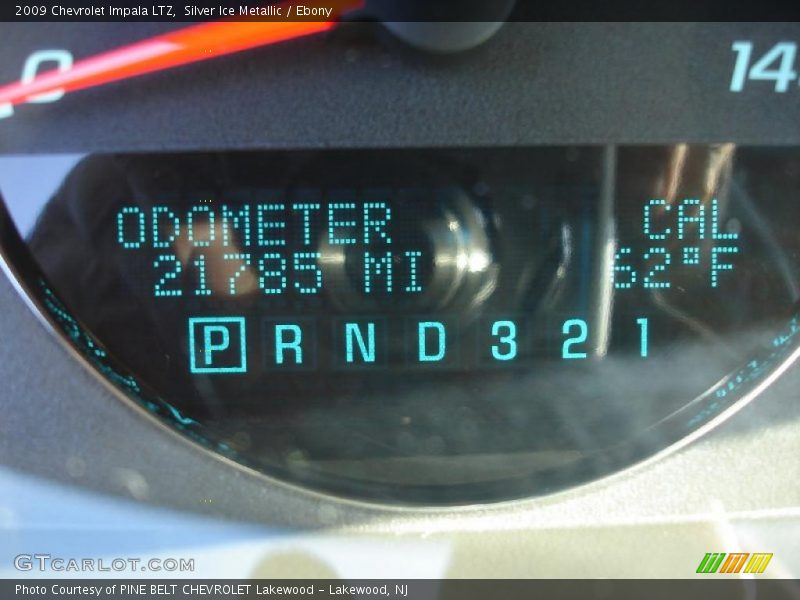 Silver Ice Metallic / Ebony 2009 Chevrolet Impala LTZ