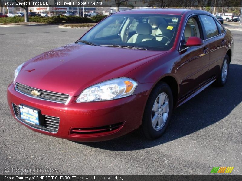 Red Jewel Tintcoat / Neutral 2009 Chevrolet Impala LT