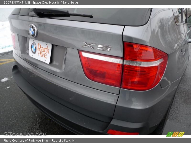 Space Grey Metallic / Sand Beige 2007 BMW X5 4.8i
