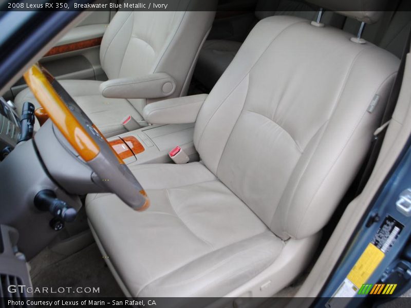 Breakwater Blue Metallic / Ivory 2008 Lexus RX 350