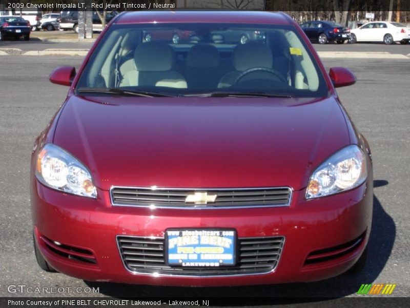 Red Jewel Tintcoat / Neutral 2009 Chevrolet Impala LT