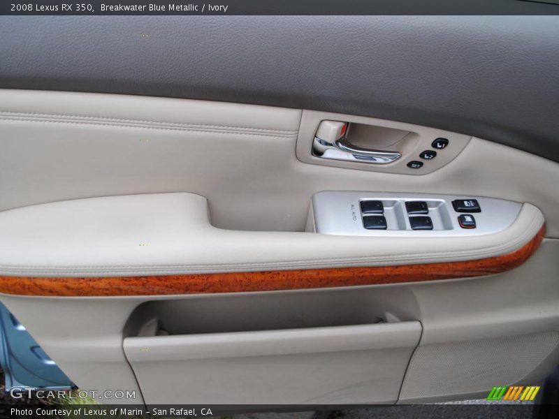 Breakwater Blue Metallic / Ivory 2008 Lexus RX 350
