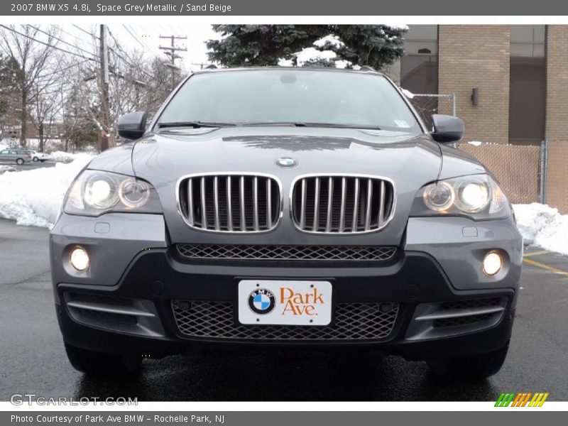 Space Grey Metallic / Sand Beige 2007 BMW X5 4.8i