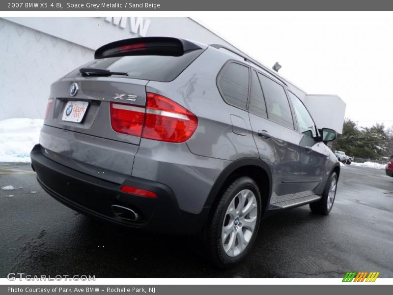 Space Grey Metallic / Sand Beige 2007 BMW X5 4.8i