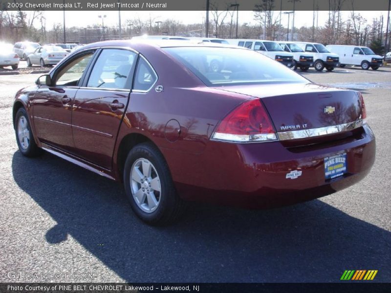 Red Jewel Tintcoat / Neutral 2009 Chevrolet Impala LT