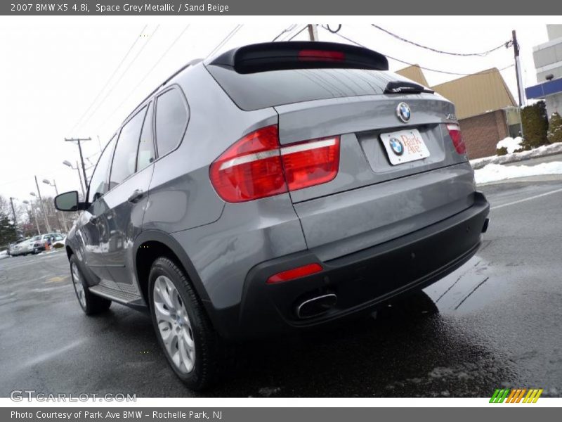 Space Grey Metallic / Sand Beige 2007 BMW X5 4.8i