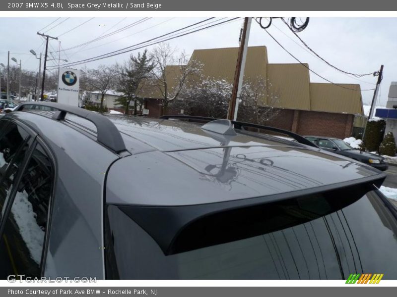 Space Grey Metallic / Sand Beige 2007 BMW X5 4.8i