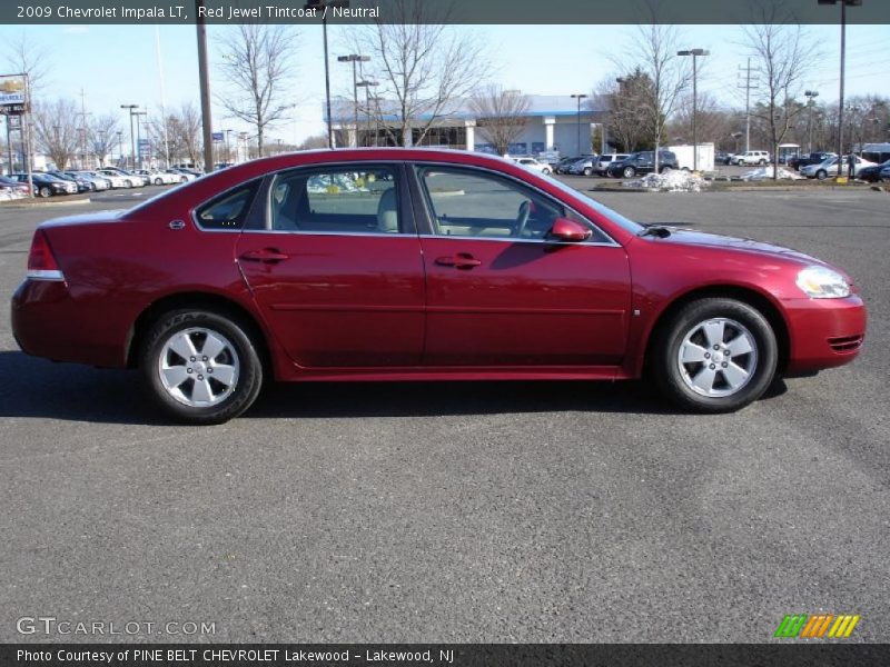Red Jewel Tintcoat / Neutral 2009 Chevrolet Impala LT