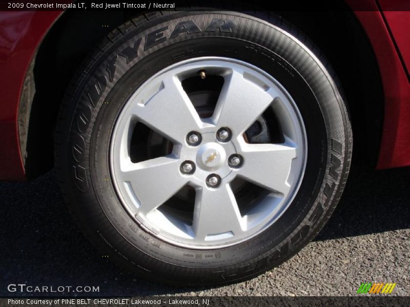 Red Jewel Tintcoat / Neutral 2009 Chevrolet Impala LT