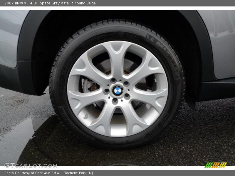 Space Grey Metallic / Sand Beige 2007 BMW X5 4.8i