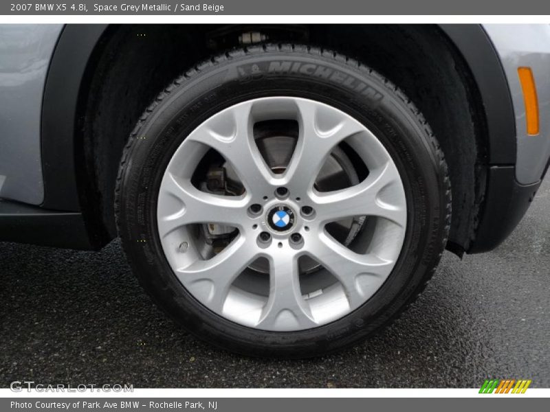 Space Grey Metallic / Sand Beige 2007 BMW X5 4.8i