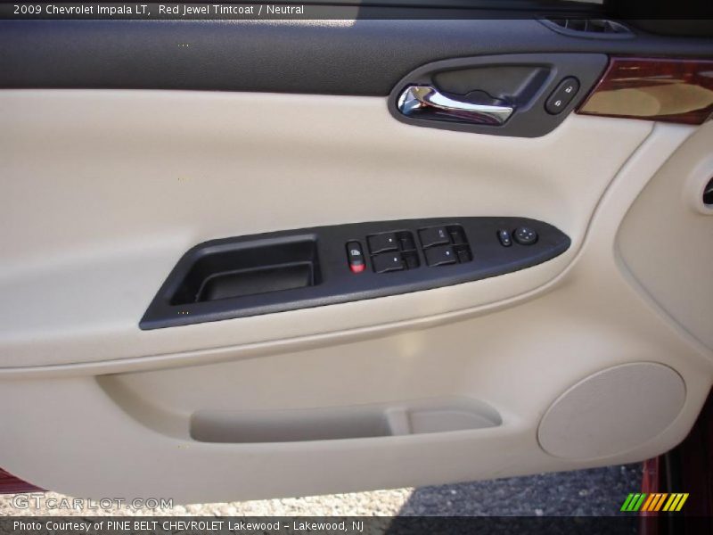Red Jewel Tintcoat / Neutral 2009 Chevrolet Impala LT