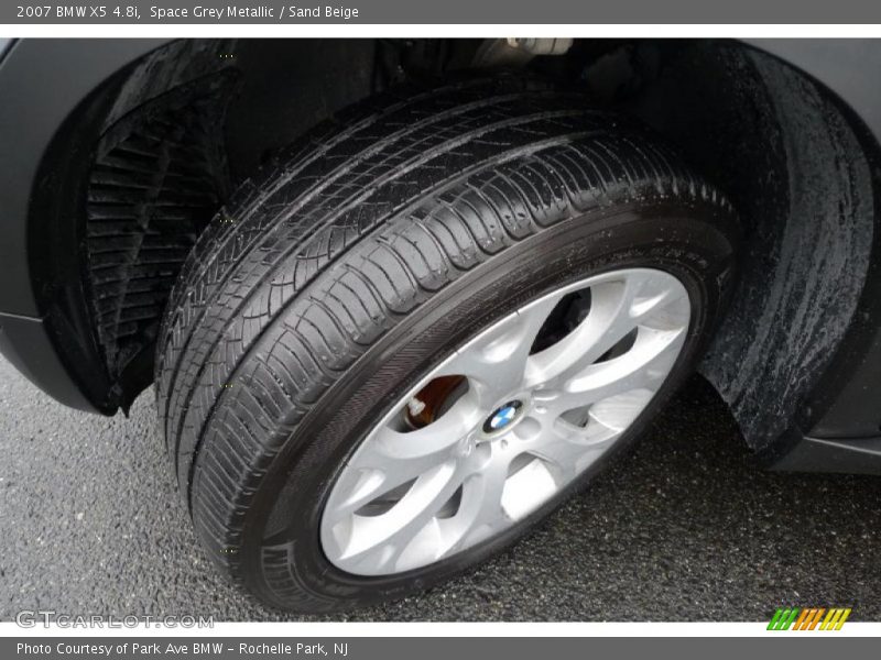 Space Grey Metallic / Sand Beige 2007 BMW X5 4.8i
